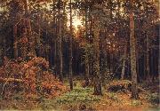 Ivan Shishkin Pine tree oil painting artist